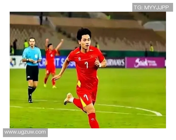 阮庭北引领越南队征战U23亚洲杯展现青春风采与拼搏精神